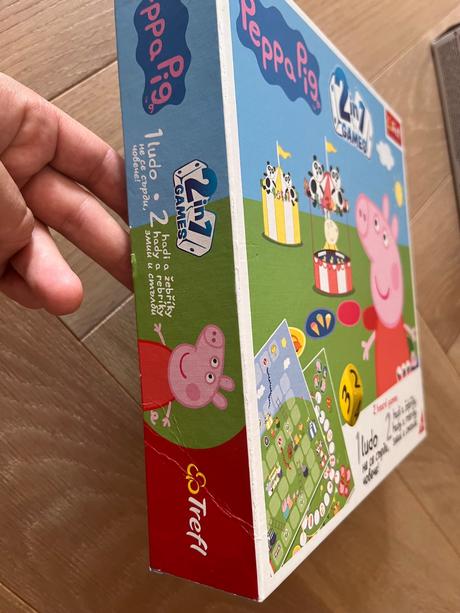 Peppa pig 2v1 hady a rebríky,