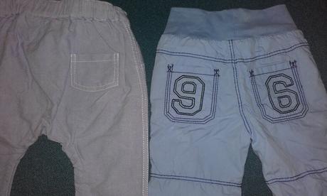 Nohavice 2ks, h&m,62