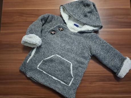 Zateplená mikina, lupilu,92