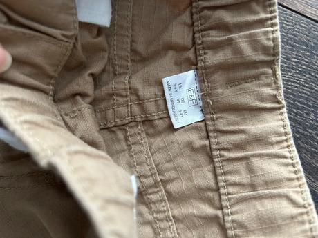 Kraťasy hnedé, h&m,104