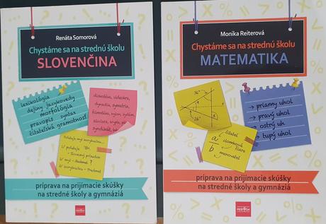 Učebnice matematika a slovenčina,