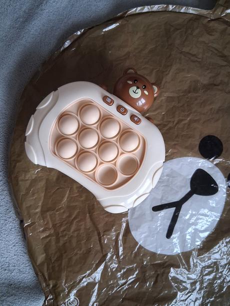 Hračka hudobná macko medveď balón, 