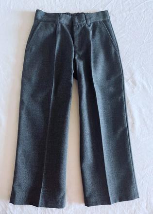 Sivé elegantné nohavice vel.104, 104