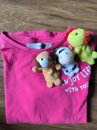 Pekne letné tričko 98/104, terranova,98