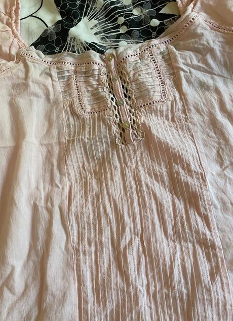 Bavlnená blúzka - top s výšivkou gate v. m/l, gate,m