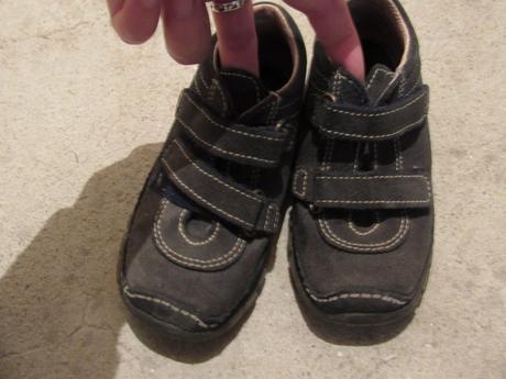 Kožené topánky, naturino,25