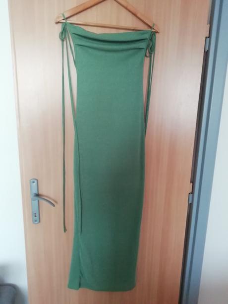 Dlhé pepermintové šaty, s