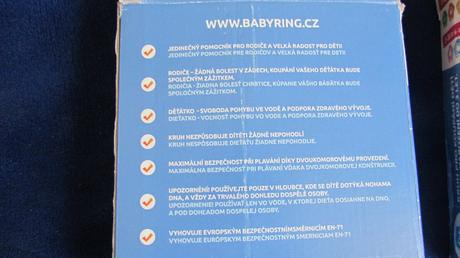 Nafukovacie koleso okolo krku pre babätká, 