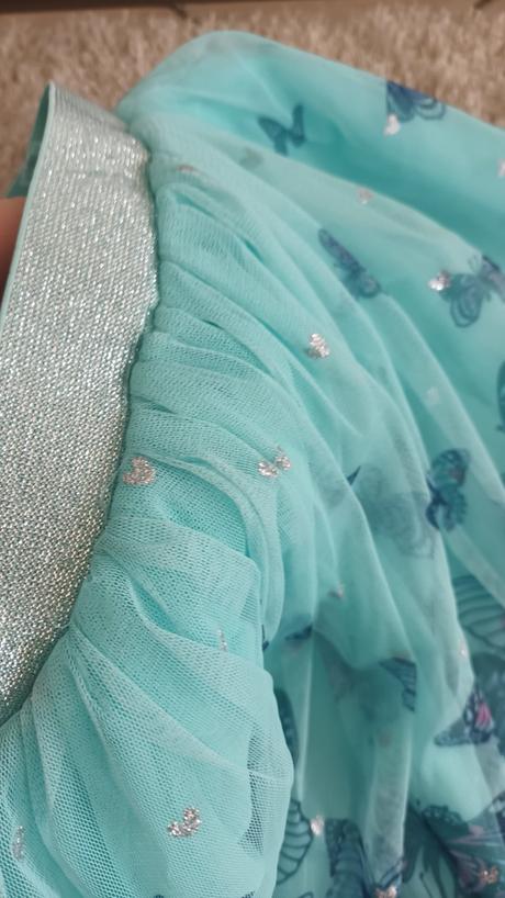 Krásna suknička s motýlikmi, 128