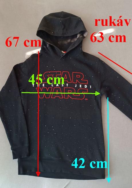 Mikina star wars, h&m,170