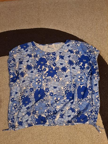 Bavlnený crop top, zara,152
