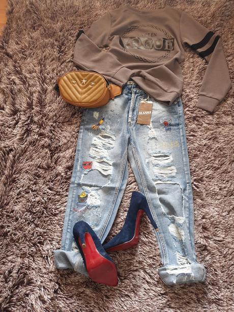 Semišové tmavomodré lodičky, 36