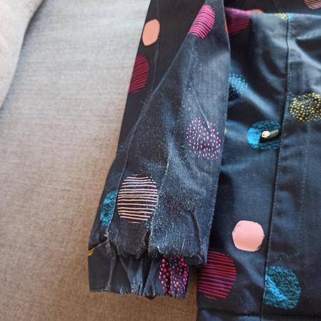 Bunda+oteplovačky zn. color kids, 140