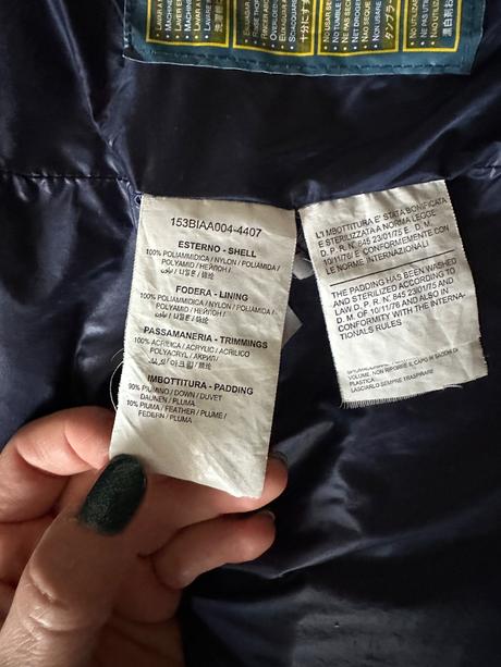 Páperová bunda s / 152-164, s