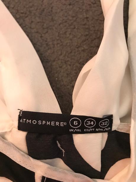 Tielko/bluzka bez rukavov s mašľou, atmosphere,34