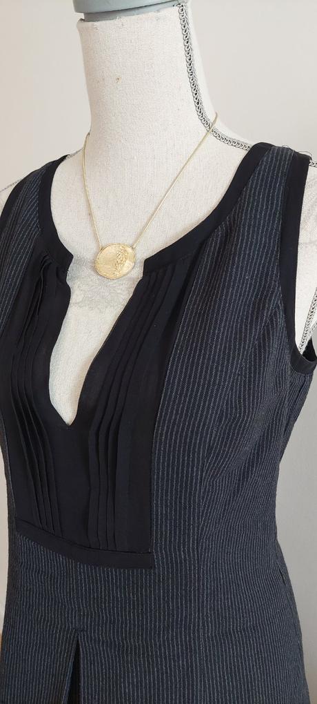 Noa noa šaty s vlnou, s