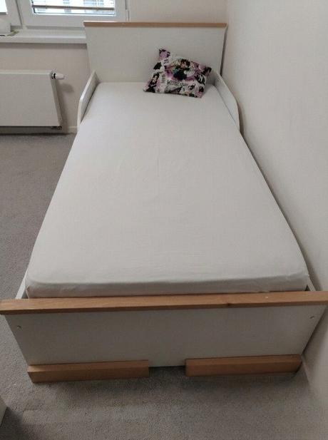 Detska postel v skandinavskom style 90x200, šírka (cm): 90,dĺžka (cm): 200