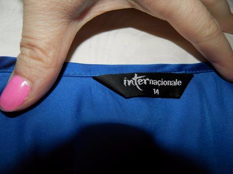 Saténový trendy top l/xl, xl