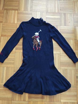 Ralph lauren pony dievčenské luxusné bavlnené svet, ralph lauren,140