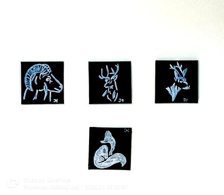 Obrazy lesných zvierat, 