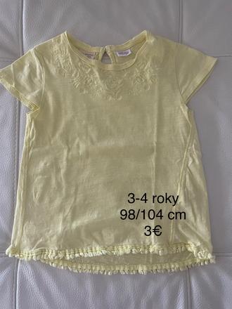 Detské tričko, zara,98