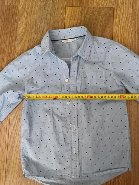 Košeľa h&m  bavlnená 5-6 rokov, h&m,116