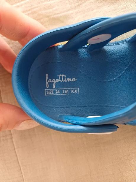 Letné gumené sandále fagottino č.24, 24