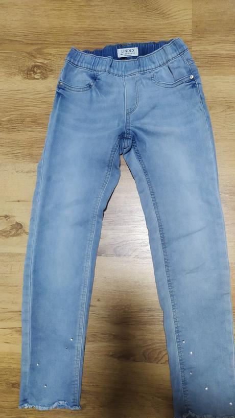 Riflove jeginsy s kamienkami, lindex,128