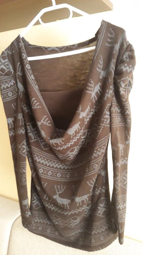 Sveter s nórskym vzorom, s