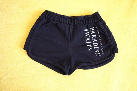 Čierne kraťasy, h&m,134