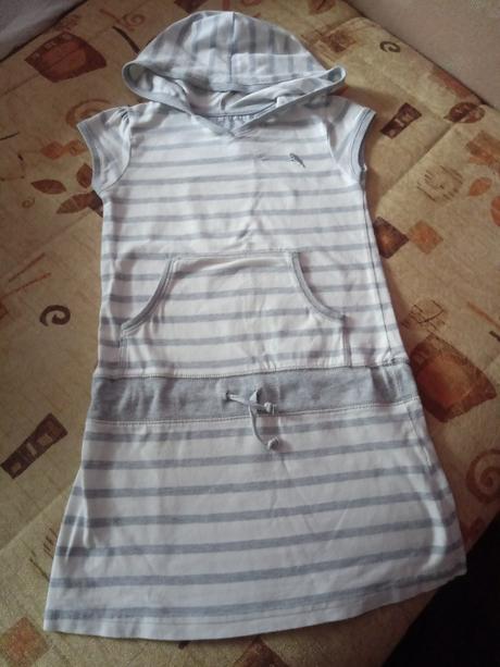 Mikina s kr. rukávom, h&m,128