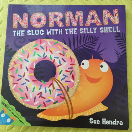 Norman the slug with the silly shell - p,