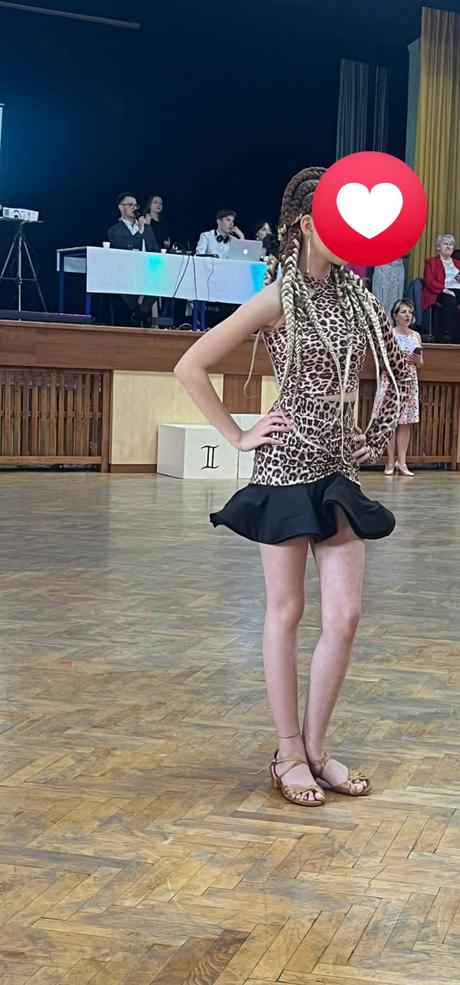 Tanečné šaty spoločenské šaty junior 1 v.152-158, 158