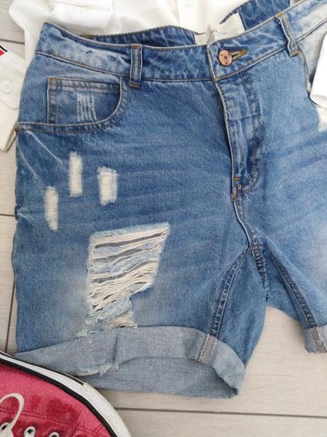 Riflove kratasy, vero moda,s