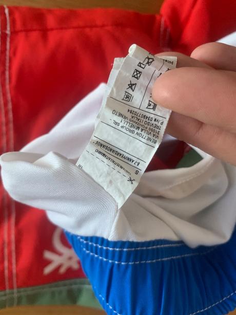 Benetton plavky 116/122, benetton,116