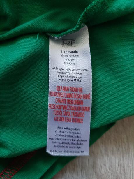 Tričká, f&f,80