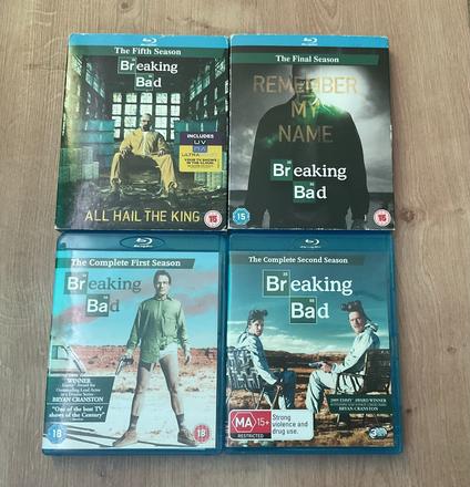Blu-ray - breaking bad seasons 1-2 & 5,