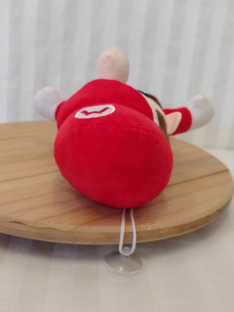 Plyšový super mario s prísavkou, 28 cm,