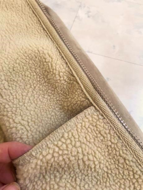 Teplý kožuštek do pása xs/s, s