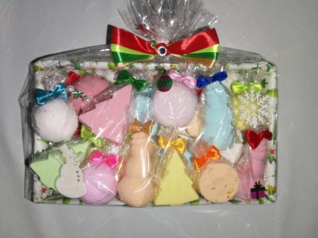 Darčeková sada šumiviek do kúpeľa,