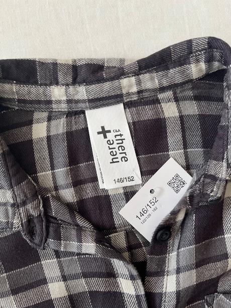C&a káro košela vel.146/152, c&a,146 / 152