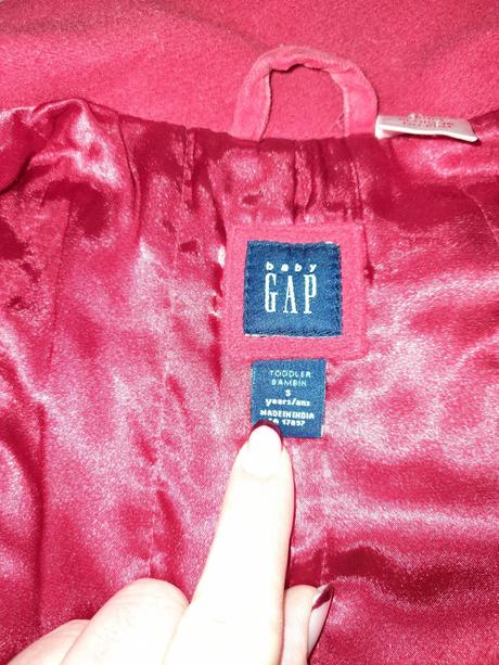 Kabátik gap, gap,116
