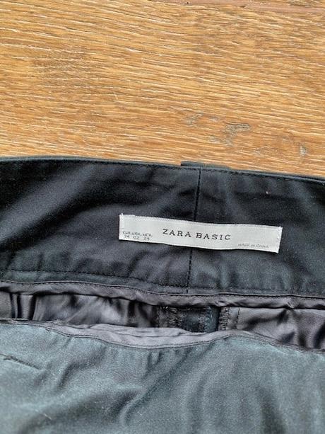 Zara - nosené nohavice, zara,xs