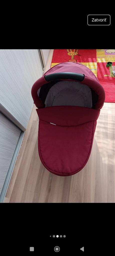Kočík trojkombinacia, baby design,baby design husky