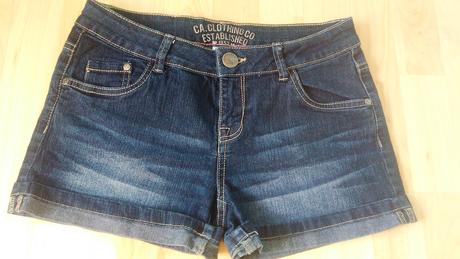 Riflové šortky, c&a,158