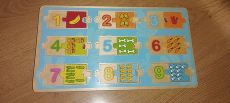 Vkladačka s číslami, 