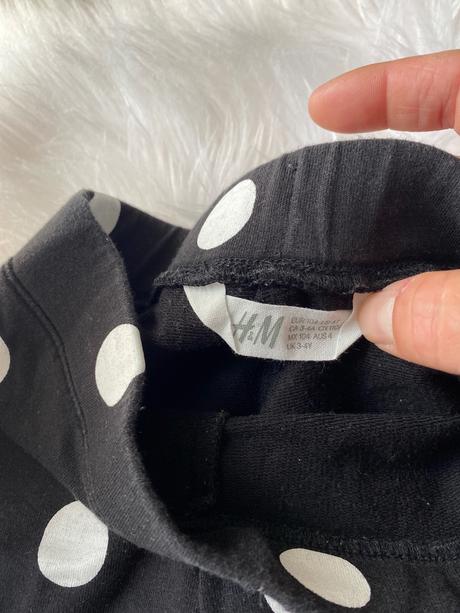 Guličkové leginy h&m, h&m,104