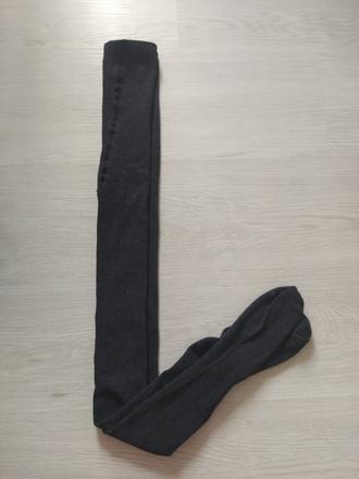 Tmavo sivé pančuchy 146-152, 146