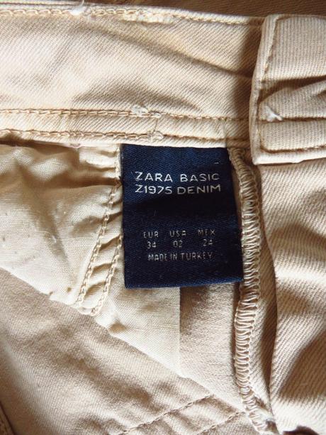 Svetlé slušné nohavice - veľ.134/140 - značka zara, zara,134