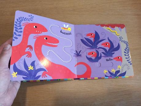 Slide and see dinosaurs leporelo, 